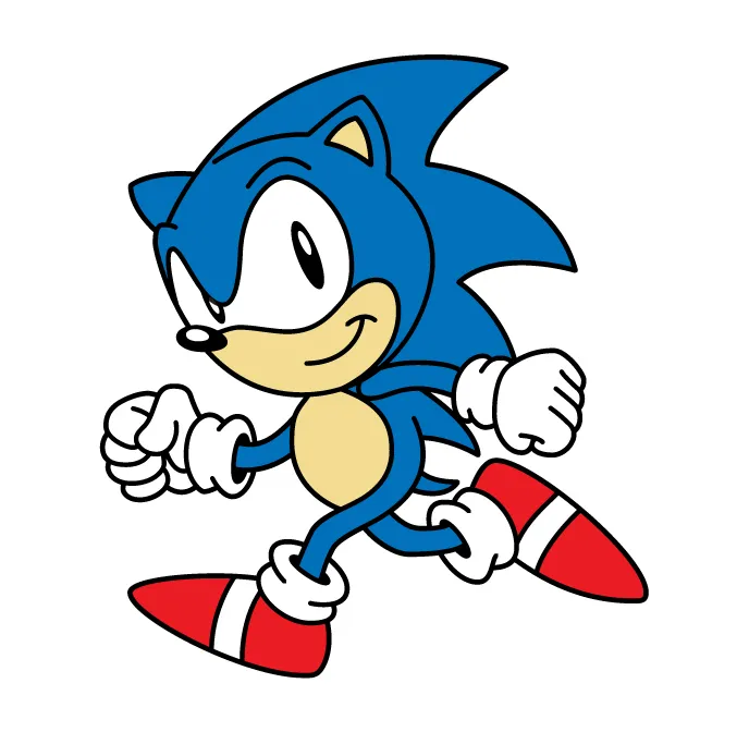 Sonic the hedgehog Vector 12